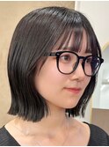 イメチェン/ハッシュカット/フルバング/似合わせカット/自由が丘