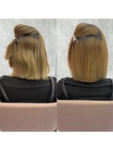 【ハイダメージ毛用縮毛矯正】酸性ストレート