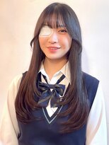 ベレッタ 松井山手店(veretta.)&nbsp;ロングレイヤー/顔周りレイヤー/大人レイヤー/黒髪ロング