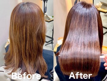 ソレリア(Soleria)の写真/美髪革命！髪質改善を目指すあなたへ◆トリートメントでしっかりケアし、究極のツヤ髪へ―