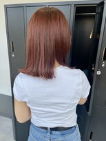 ゴウトゥデイシェアサロン 町田店(GO TODAY SHAiRE SALON)&nbsp;ブリーチ無しオレンジカラー♪