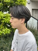 トリート 南行徳本店(TREAT)&nbsp;メンズメッシュ×センターパート♪