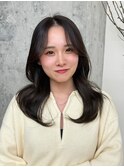 レイヤー巻けるんです♪レイヤーくびれヘア◎10代20代30代韓国