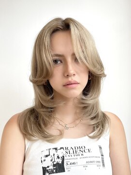 ロンドリメゾン 原宿(Lond re Maison.) 暗めカラー/グランマッシュ/デザインカラー/レイヤーカット/原宿