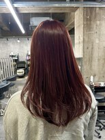 オフ エルア(ofF ’elua) チェリーピンク/レイヤーカット/レイヤー