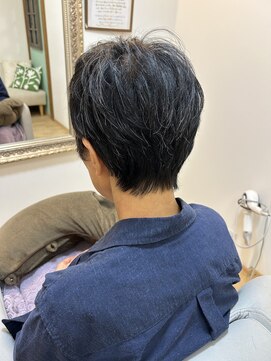 ヘアーデザイン モモ(Hair Design MoMO) お手入れ簡単!大人丸みショートヘア