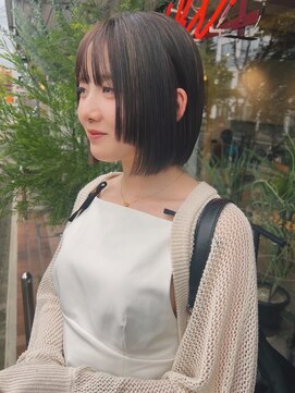 イル(ill) ボブ　レイヤーボブ　福島市