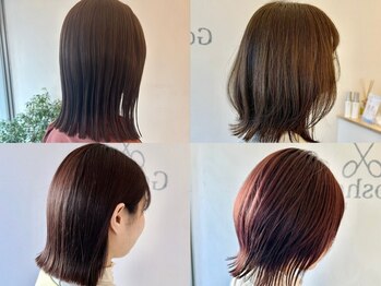 ゴーシェン 稲毛店(Goshen)の写真/自然な艶と透明感の白髪カラー。全メニュー白髪染め対応可能◎初めてでも安心【Goshen】*稲毛/白髪