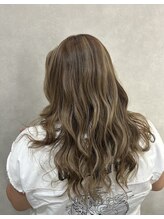 ブルームニキュウロク 富里(bloom 296)&nbsp;ミルクティーハイライトカラー