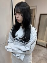 ワゴンヘアー(wagon hair) 重く見えないダークトーン