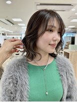 ケンジ 平塚ラスカ店(KENJE)&nbsp;ハイライト/ミディアムボブ/レイヤーボブ/くびれヘア