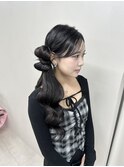 サイドポニー