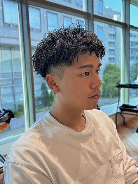 ファースト 仙台店(first) 【メンズ山田】10代20代30代 強すぎないソフトツイストショート