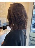 ブリーチなしWカラー×オリーブベージュ