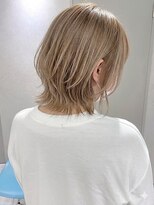 ピークス 千葉店(Peaks) ナチュラルショート/ミルクブラウン/ショートボブ/顔周り/千葉