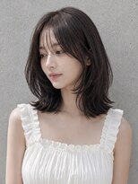 ユーフォリア 渋谷グランデ(Euphoria SHIBUYA GRANDE)&nbsp;ミディアムレイヤー顔まわりカット