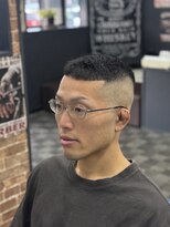 ケースタイル(K-style)&nbsp;スキンフェード　クロップ