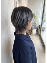 ディプティック ヘアー チェンジ ミュージアム(diptych Hair Change Museum)&nbsp;シャドールーツ/ウルフスタイル/シルバーグレー/滋賀/南草津