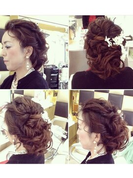 髪技空間アノン(anon) ミセスヘアセット