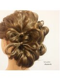 【平垣内】リボンがかわいいアレンジ