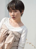 クリアー オブ ヘアー 藤が丘店(clear OF HAIR)&nbsp;前髪ハイライト×ショート