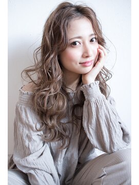 エイト 福岡天神店(EIGHT fukuoka) 【EIGHT new hair style】外国人風ベージュ★ウェーブロング