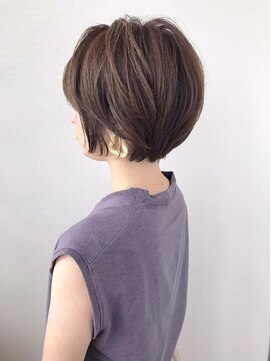 トータルビューティーハウス フラップ ミチ 野田店(total beauty house flap MICHI) 抜け感ショートボブ