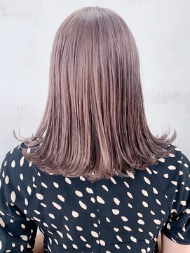 アルバム 銀座(ALBUM GINZA) グレージュボブ_セシルカットココアブラウン_ba303522