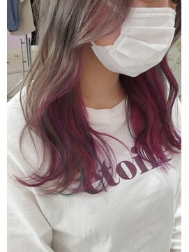 メルシー(Merci) 【Merci】ペールシルバー×インナーカラー☆