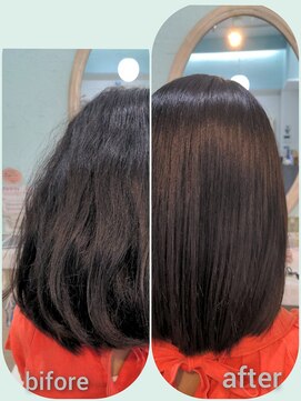 マオヘアー(MAO hair) 【MAOhair】 縮毛矯正カール(ナチュラルストレート)