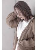 【ハイライト×シアーラベンダーグレージュ】