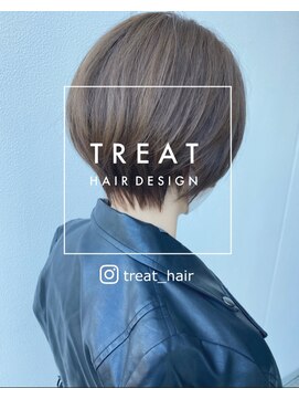 トリート 南行徳本店(TREAT) ショート×淡色オリーブベージュ