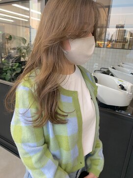 アンドスタイル(&style) 【大名店　江藤】グレージュ　ケアブリーチ