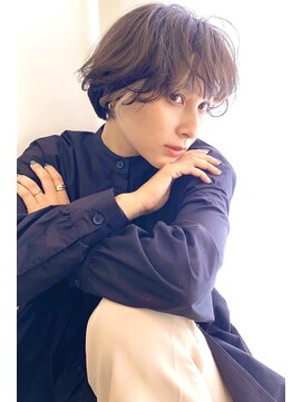 ドルチェ 梅田(Dolce) 【Dolce梅田】マッシュショート_アッシュ_インナーカラー UP