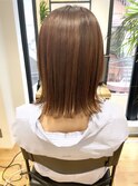 （LianTokyo山崎）大人お洒落20代30代40代切りっぱなしボブ