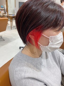 ネイロ 錦糸町(NeiRo) イヤリングカラー☆レッド