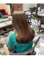 シェノン 梅田(CHAINON)&nbsp;髪質改善×酸性縮毛矯正×ベージュカラー