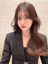 ロンドローズ 名古屋(Lond damaskRose)&nbsp;ショコラアッシュ イヤリングカラー ヨシンモリ　韓国　ショート