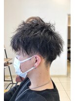 クアトログランシュ ひたちなか店(QUATRO×GranCieux)&nbsp;★ツイストスパイラルパーマ★　【ひたちなか/メンズパーマ】