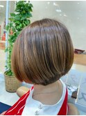 20代30代ナチュラルくびれボブモテ髪