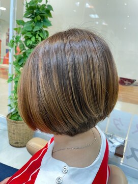 ラディシュ さがみ野(RADISH) 20代30代ナチュラルくびれボブモテ髪