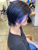 キサイ バズ(kisai BUZZ)&nbsp;kisaiBUZZ＊鈴木映美 インナーカラー/ブルー