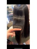 髪質改善ストレート