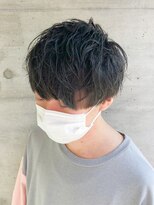 美容室 サボイ 高崎店(SAVOY) 爽やかメンズ☆ビジネスショートマッシュ黒髪透明感カラー