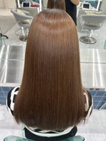 ロンドルーチェ 心斎橋(Lond luce)&nbsp;ダークアッシュ/ミディアムレイヤーカット［髪質改善/縮毛矯正］