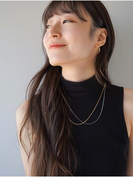 ラベスト キョウト(LOVEST) 横顔がもう一段美しいアッシュロング○20代30代40代○