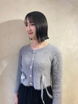 ユッカ 高槻茨木店(YUCCA) 【 YUCCA 】大人可愛い20代30代40代外ハネ/グレージュ