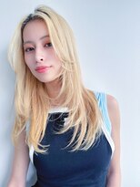 ホフ 大阪心斎橋店(F.O.F)&nbsp;グレージュベージュショートボブショートレイヤーブリーチ学割