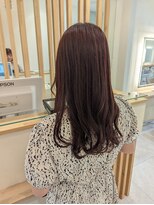 ヘアーアンドメイク エクリ 不動前店(Hair&Make equri) 秋におすすめチェリーレッドカラー