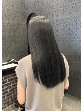 ミック ヘアアンドメイクアップ 直江津店(miq Hair&Make up) 縮毛矯正+ディープレイヤー３STEPトリートメント
